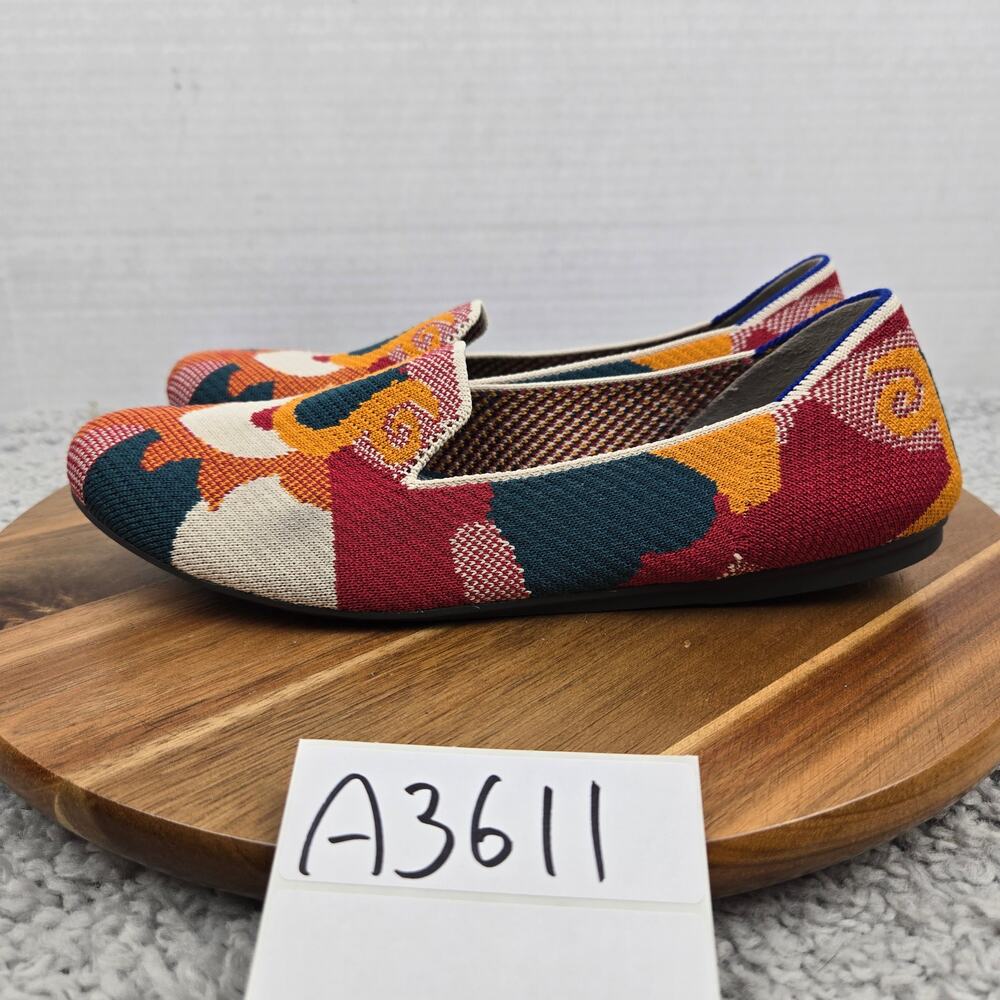 Rothy's Womens 9 Moroccan Amber The Loafer Retired Round Toe Slip On Casual Flat